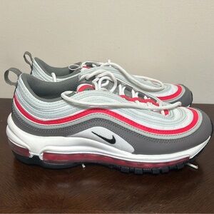 Nike Kids Sneakers - Gray, White, Red